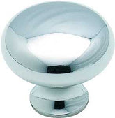 Amerock BP85326 Cabinet Knob, 1 in Projection, Zinc, Polished Chrome